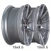 BOLA CSR 19x8.5 GLOSS TITANIUM